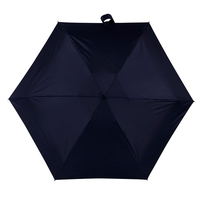 totes® ECO-BRELLA® Miniflat Thin Navy (5 Section) Extra Image 2